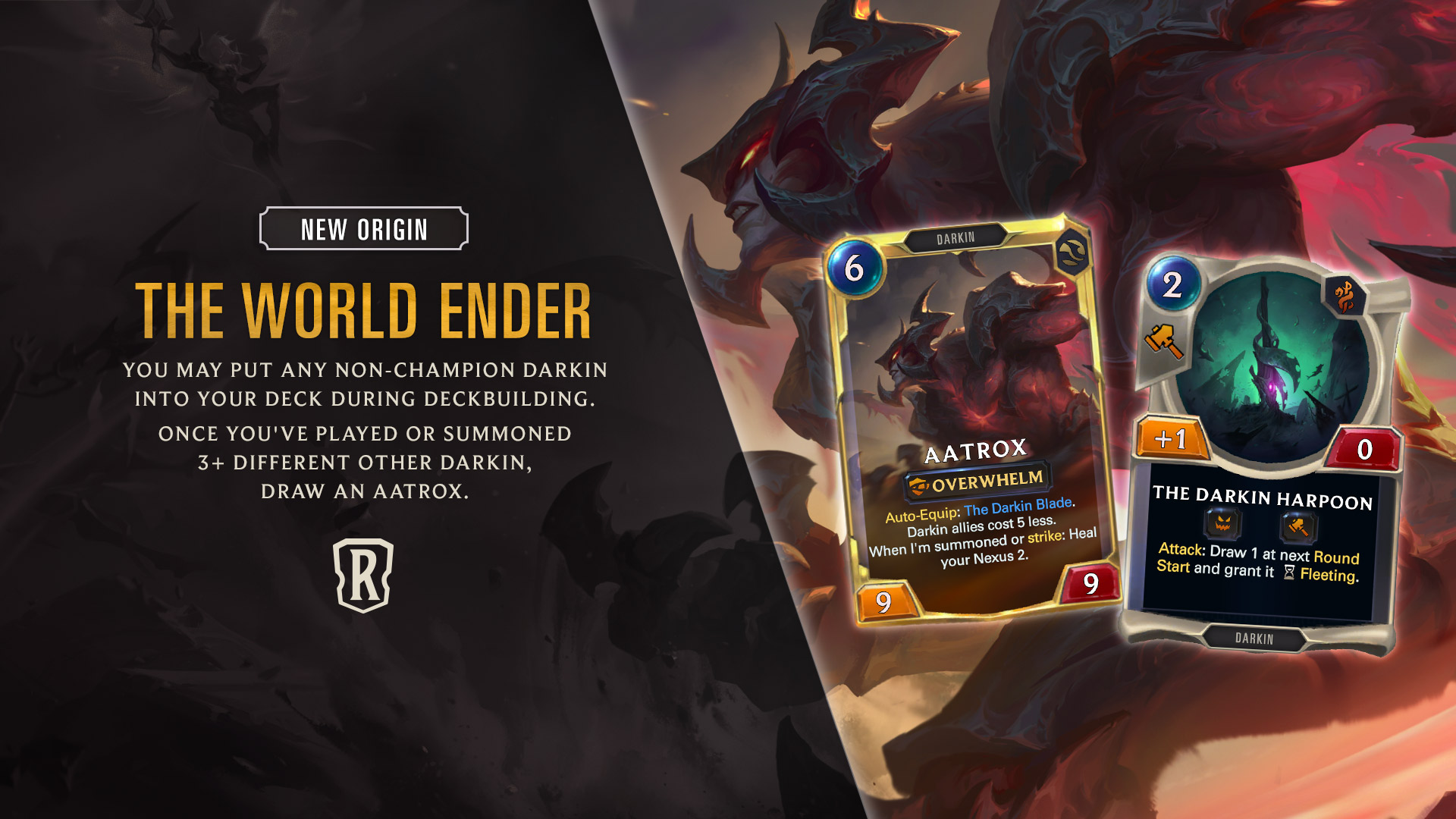 The new expansion is here: World Ender!