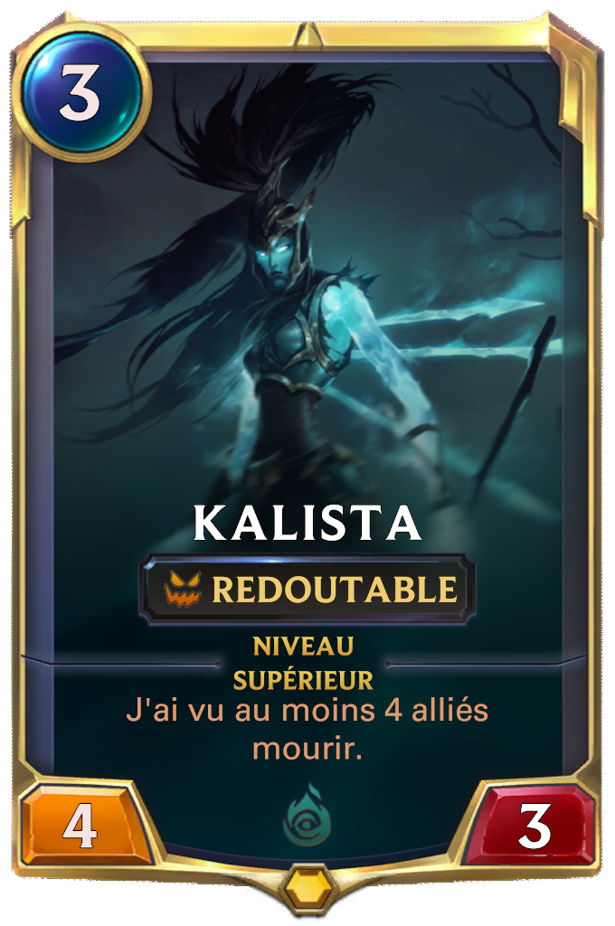 Kalista (niveau 1)