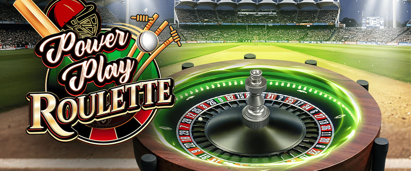 Live Dealer Power Play Roulette - Game Title