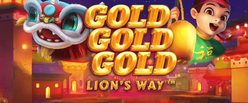 Gold Gold Gold Lion's Way - Game Title
