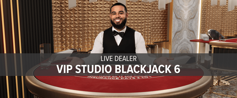 Live Dealer VIP Blackjack 6 (PA) - Game Title