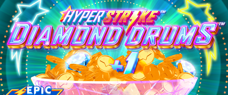 Hyper Strike Diamond Drums - Game Title