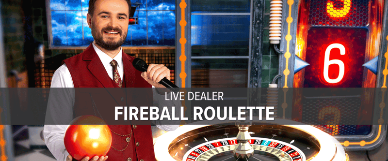 Live Dealer Fireball Roulette (ON/AB) - Game Title