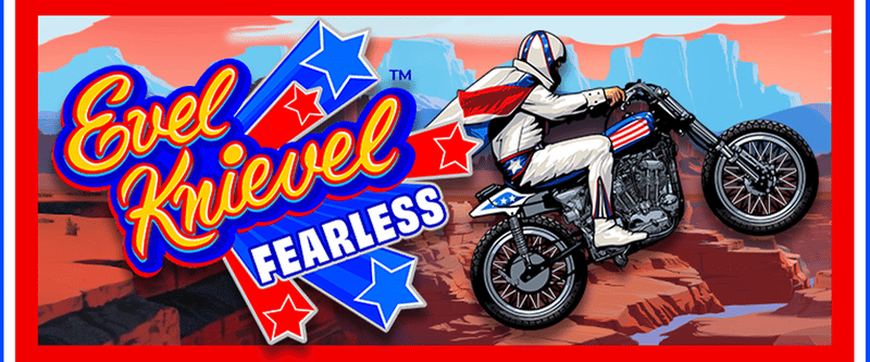 Evel Knievel Fearless - Game Title