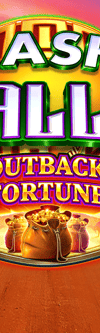 Cash Falls Outback Fortune - Game Title