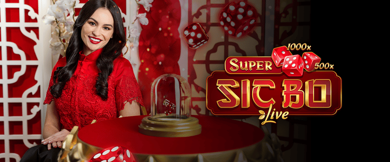Live Dealer Super Sic Bo (NJ) - Game Title