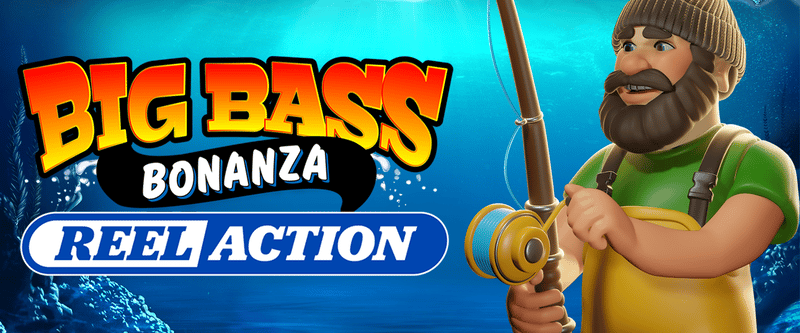 Big Bass Bonanza - Reel Action - Game Title