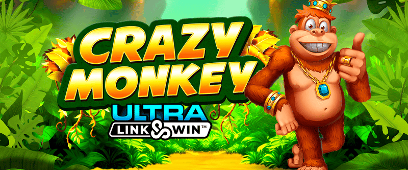Crazy Monkey Ultra Link and Win - Game Title