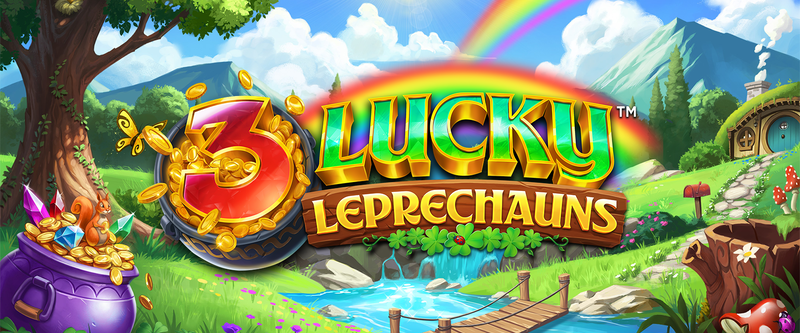 3 Lucky Leprechauns - Game Title