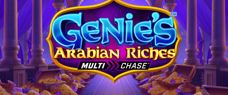 Genie's Arabian Riches - Game Title