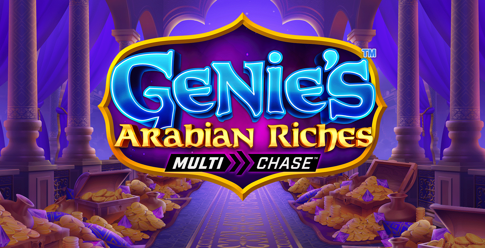 Genie's Arabian Riches - Game Title
