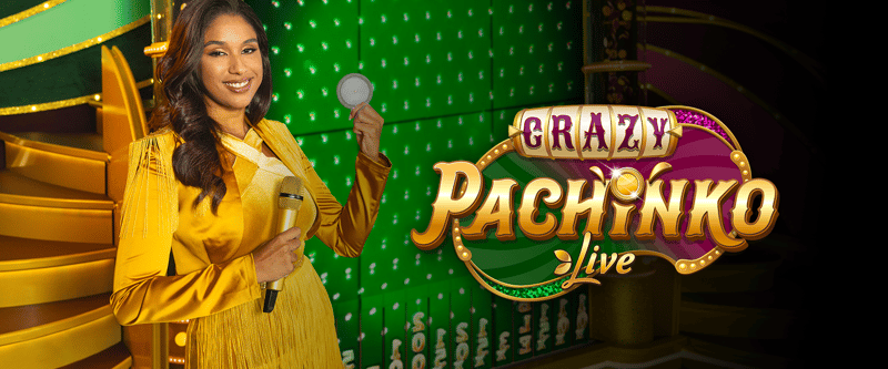 Live Dealer Crazy Pachinko (ON) - Game Title