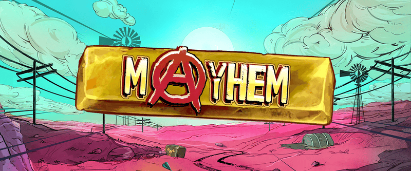 Mayhem - Game Title