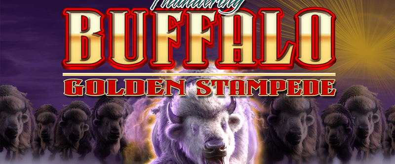 Thundering Buffalo: Golden Stampede - Game Title