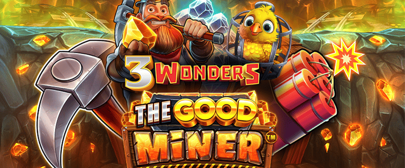 3 Wonders The Good Miner - Game Title