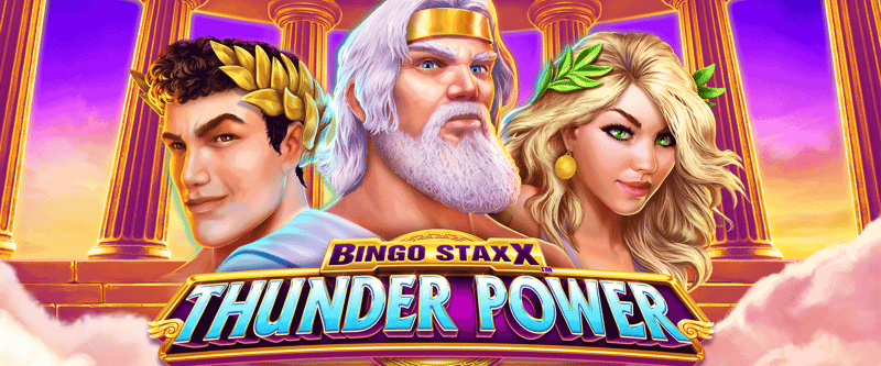 BINGO STAXX Thunder Power - Game Title