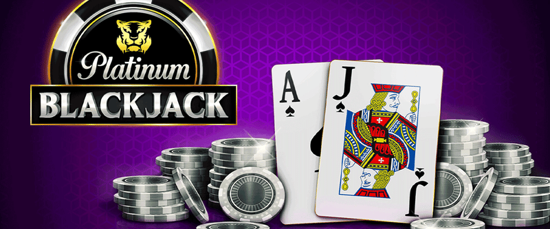 Platinum Blackjack - Game Title