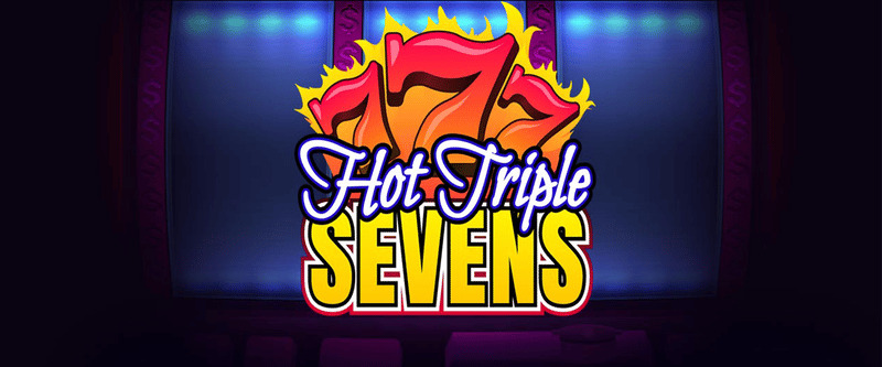Hot Triple Sevens - Game Title
