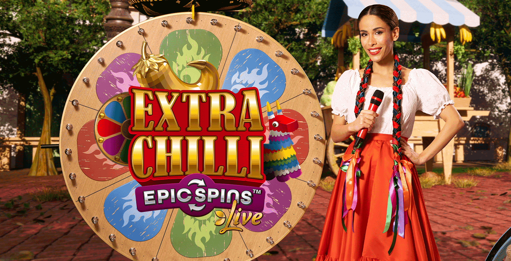 Extra Chilli Epic Spins Live - Game Title