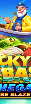 Mega Fire Blaze: Lucky Bass - Game Title