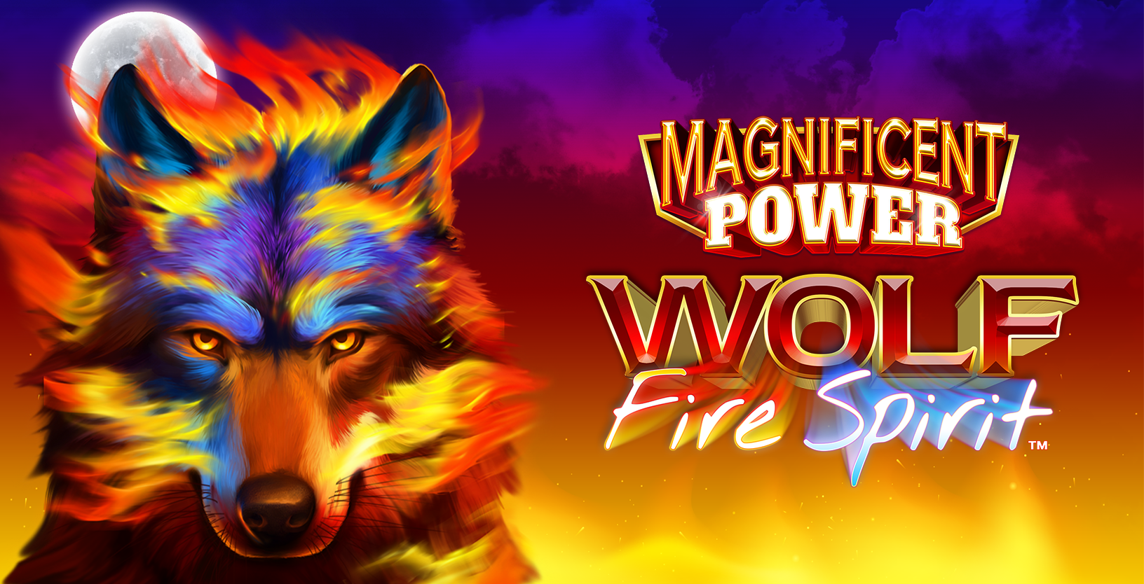 Magnificent Power Wolf Fire Spirit - Game Title