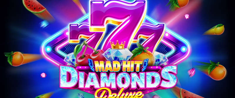 Mad Hit Diamonds Deluxe - Game Title