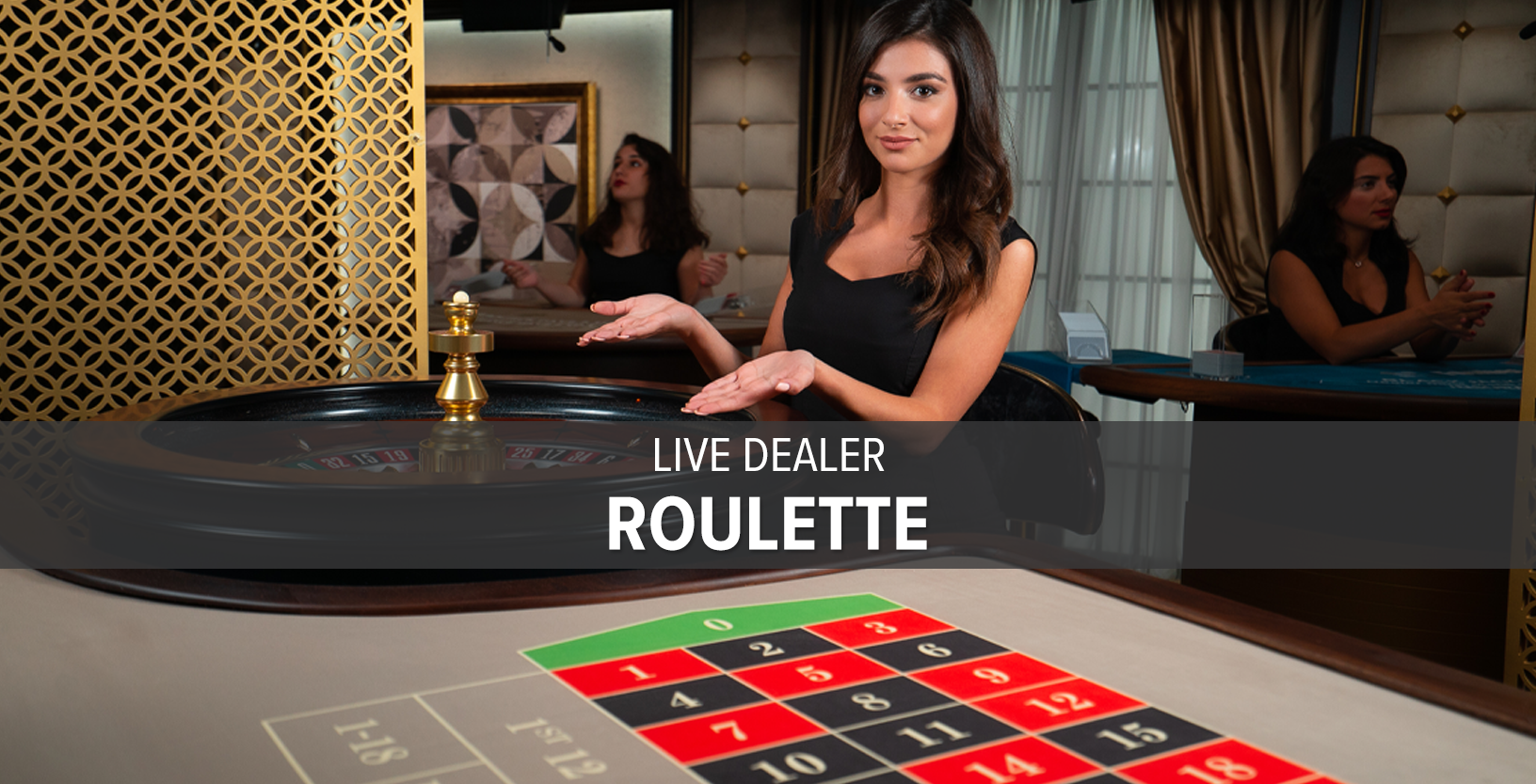 Live Dealer Roulette (MI) - Game Title