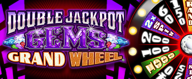 Double Jackpot Gems Grand Wheel - Game Title