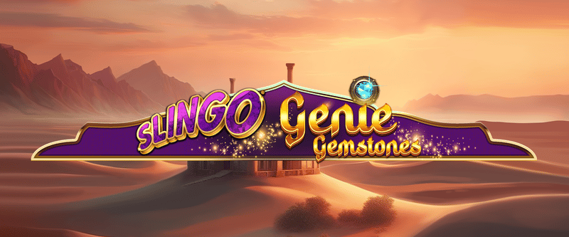 Slingo Genie Gemstones - Game Title
