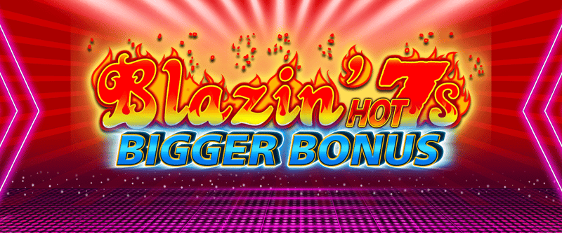 Blazin' Hot 7s Bigger Bonus - Game Title