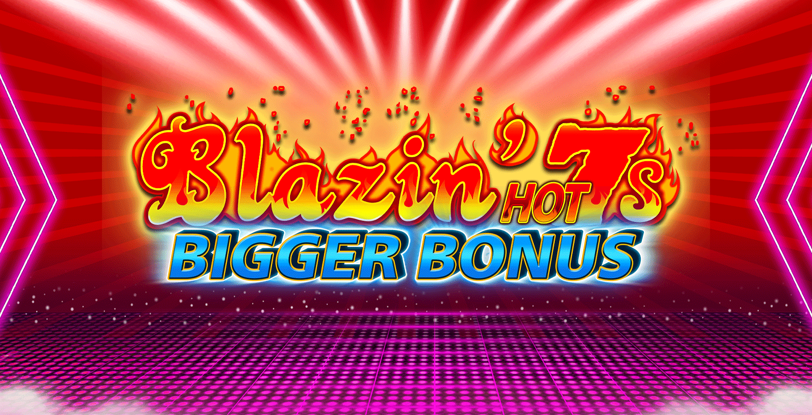 Blazin' Hot 7s Bigger Bonus - Game Title