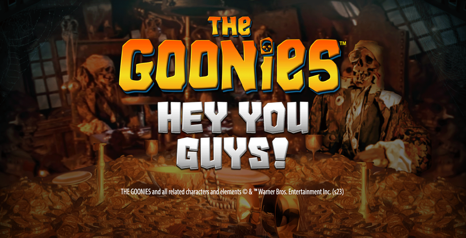 The Goonies Hey You Guys! (ON) - Game Title