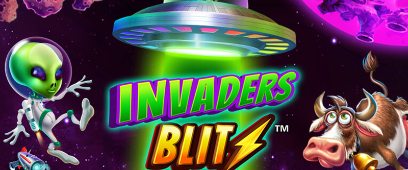 Invaders Blitz - Game Title