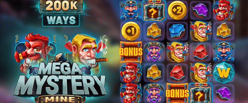 Mega Mystery Mine - Game Title