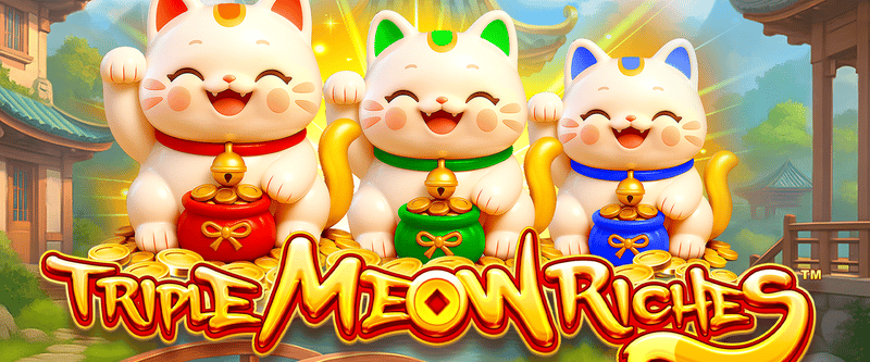 Triple Meow Riches - Game Title