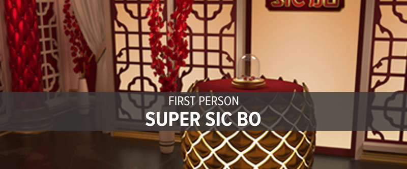 First Person Super Sic Bo - Game Title
