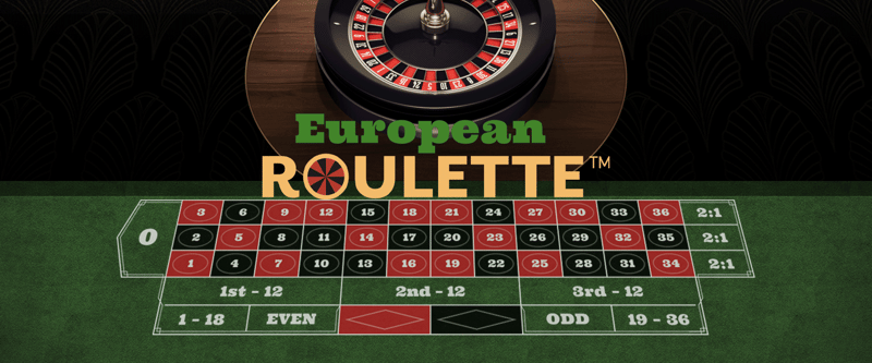 European Roulette (NetEnt) - Game Title