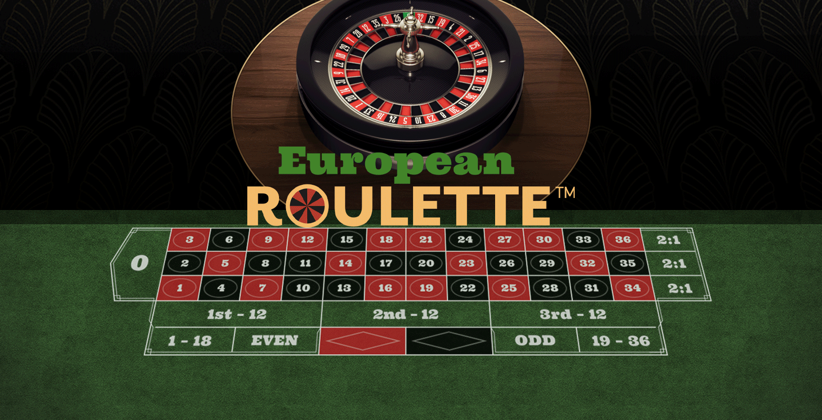 European Roulette (NetEnt) - Game Title