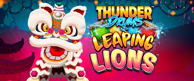 Thunder Drums Leaping Lions - Game Title