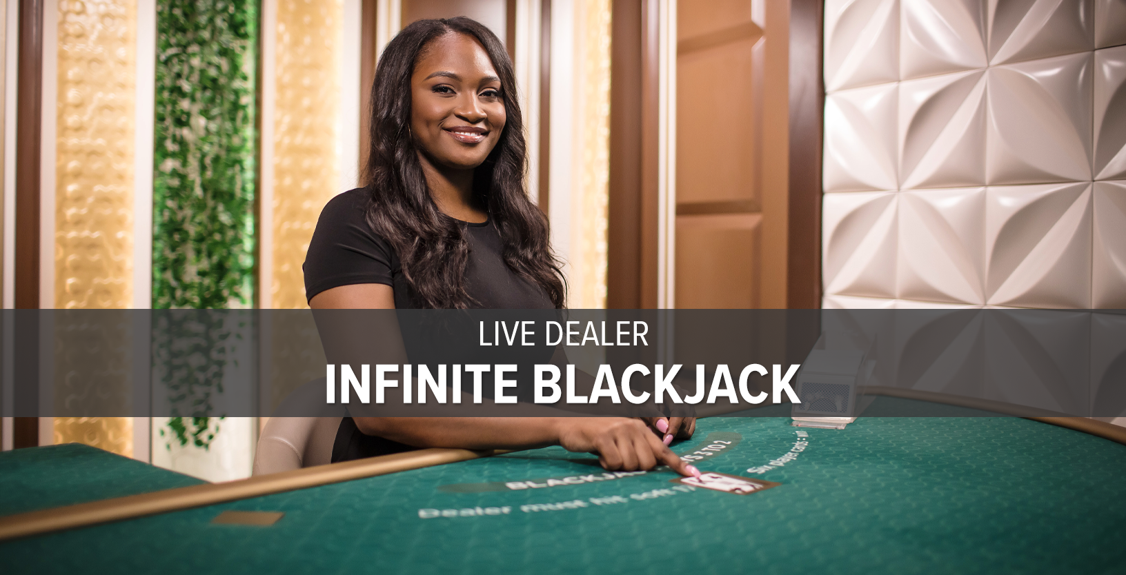 Live Dealer Infinite Blackjack (MI) - Game Title
