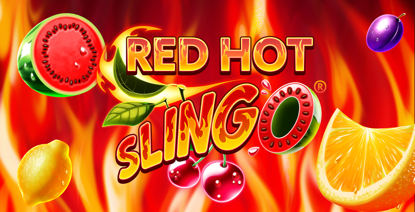 Red Hot Slingo - Game Title