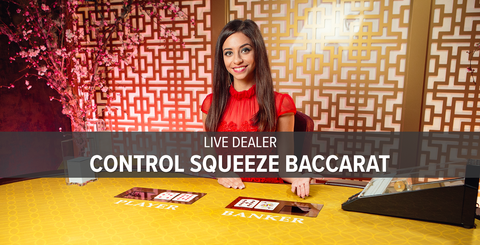 Live Dealer Control Squeeze Baccarat (ON) - Game Title