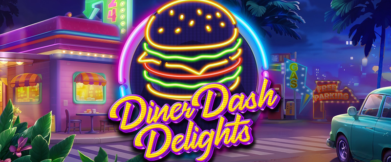 Diner Dash Delights - Game Title