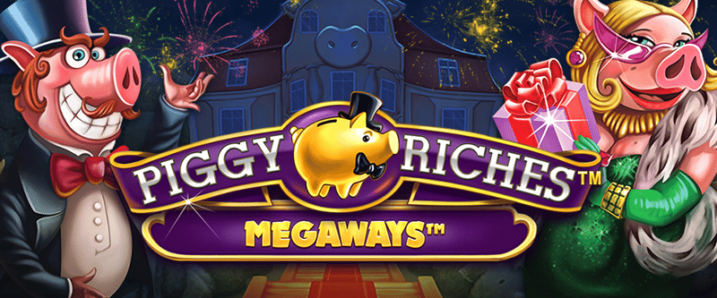 Piggy Riches MegaWays - Game Title