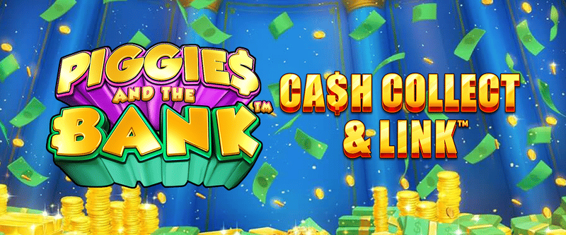 Cash Collect & Link: Piggies and the Bank - Game Title