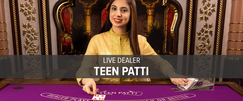 Live Dealer Teen Patti (Ontario) - Game Title