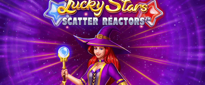 Lucky Stars Scatter Reactors - Game Title