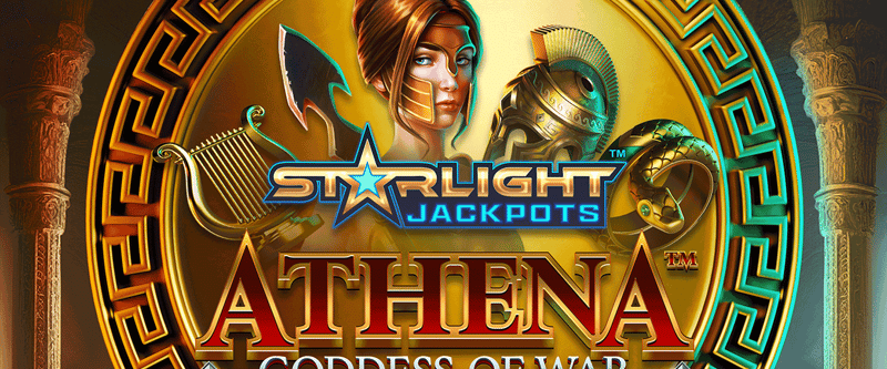 Starlight Jackpots: Athena Goddess of War - Game Title