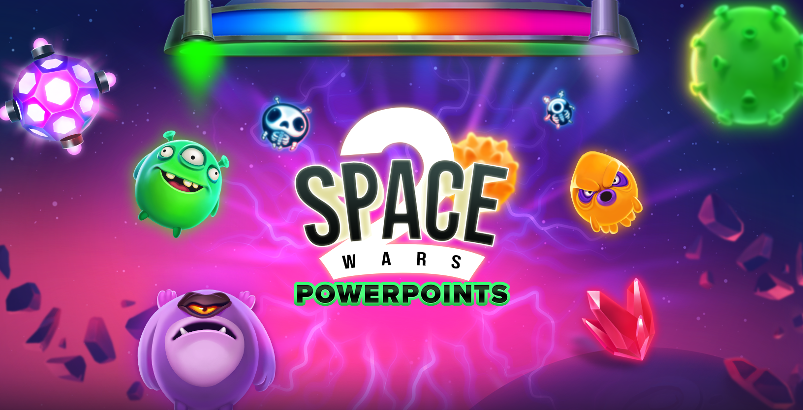 Space Wars 2: Powerpoints (ON) - Game Title