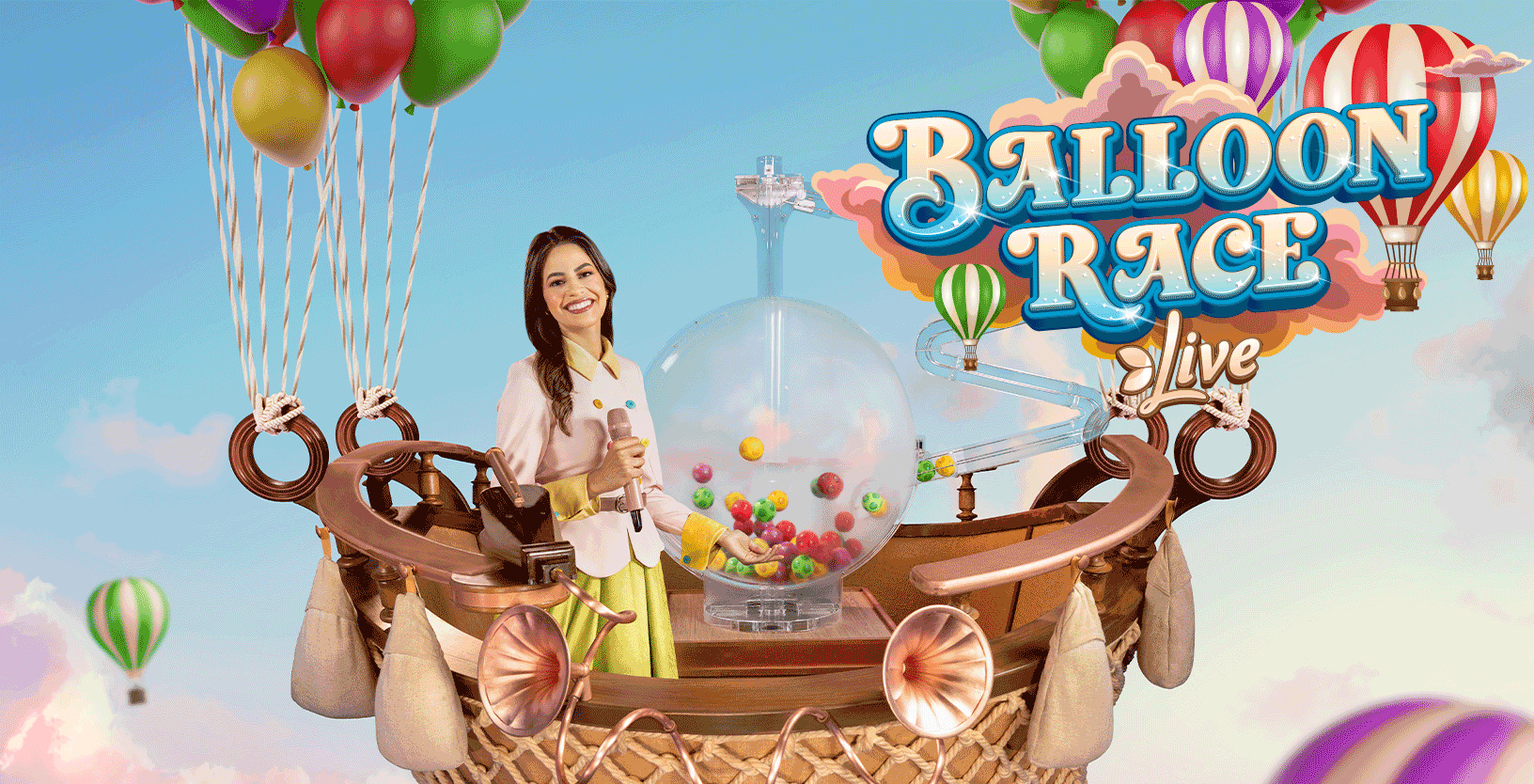Live Dealer Balloon Race - Game Title